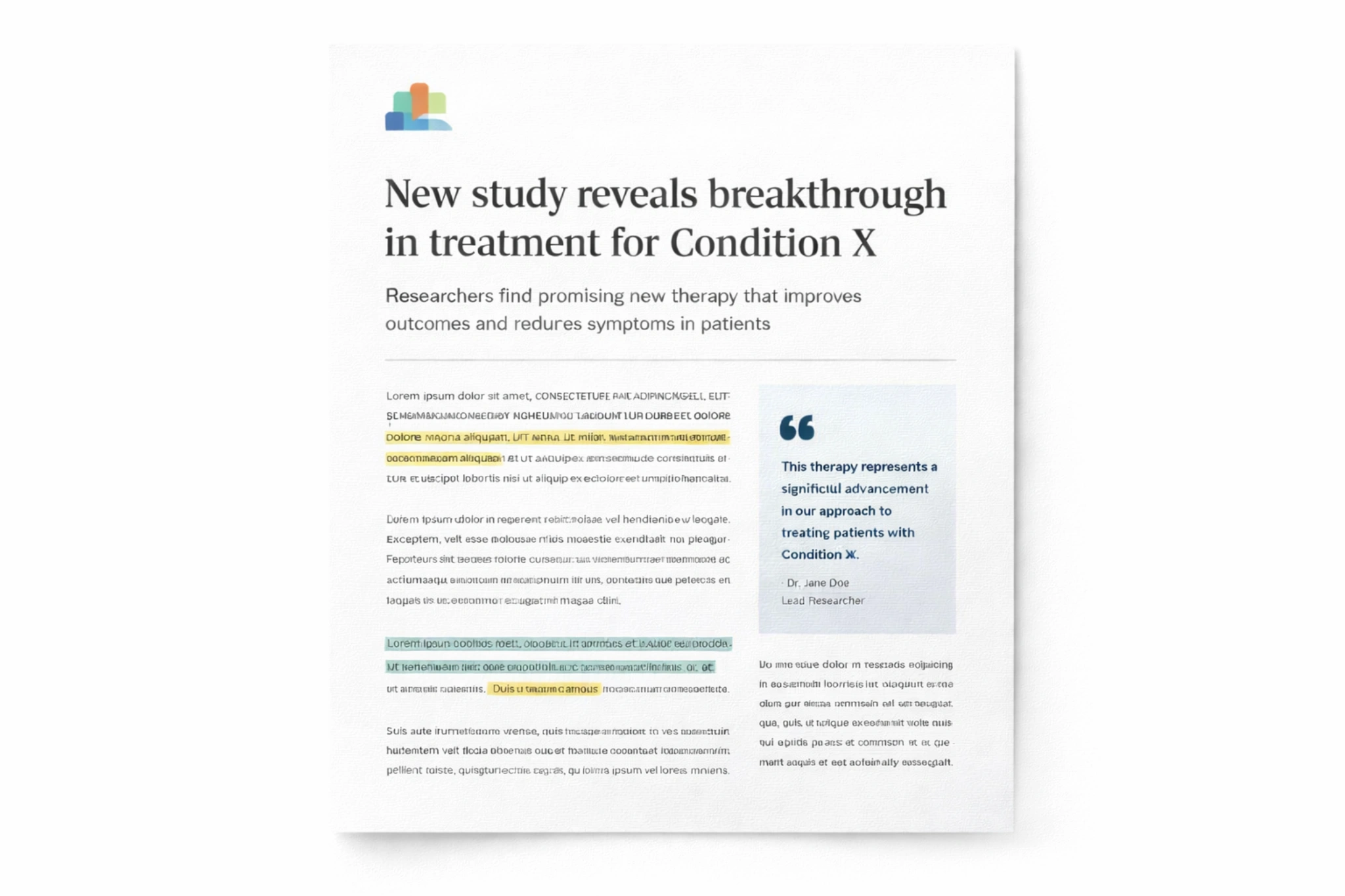 Fra forskning til færdig nyhed